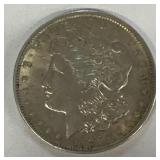 1921 Morgan silver dollar