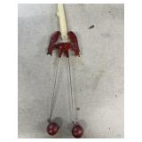 Christmas bird candle holder 1800s vintage