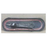 Toleware Tray w/ Candle Snip