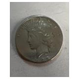 1922 PEACE silver dollar