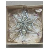 Christmas STAR vintage tree topper