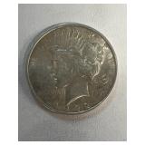 1922 peace silver dollar