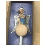 Gloria Christmas tree topper vintage with the
