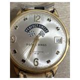 (2)  Perfect circle service award wristwatch