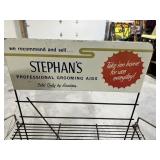 Stephan professional grooming, rack advertising