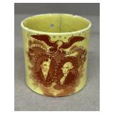 Lafayette and Washington cup missing handle