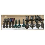 1800 German candle clips vintage Christmas