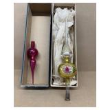 Christmas ornaments Mercury glass