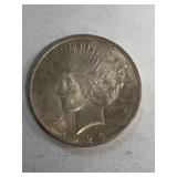 1923 peace silver dollar