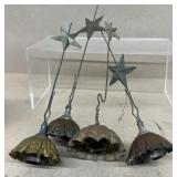 (4) Vict. Christmas candle holders