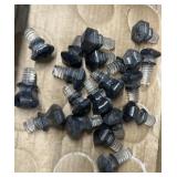 Glass screw knobs
