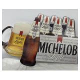 Michelob advertising cardboard, beer sign