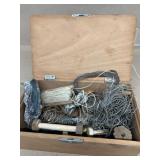 Vintage fish, casting line