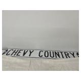 Chevy Country sign