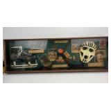 The Game of Hockey Shadow Box Display 41x13