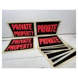 10 Private Signs