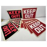15 Keep Out Signs