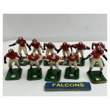 Tudor Electric Football NFL Figures Falcons 1970s