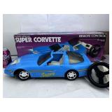 1986 Playmates Super Corvette-Looks Nice Untested