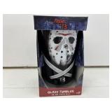 Friday The 13th Glass Tumbler