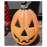 23 Inch Tall Pumpkin Blow Mold- Light Works