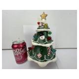 Ceramic Christmas Tree Lighted