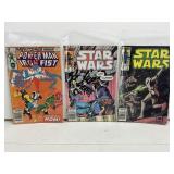 Marvel Star Wars and Power Man Comic Books