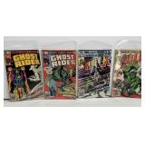 Marvel Ghost Rider and Hulk Comic Books