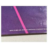 1982 Schlitz Beer WHO Poster Approx.20x30