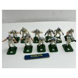 Tudor Electric Football NFL Figures Colts 1970s