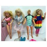 1980s Barbie Doll Lot