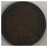 1907 Indian head Penny