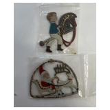 Christmas ornaments vintage