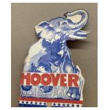 Hoover political cardboard stick advertisement