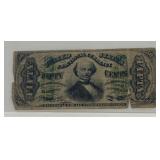 United States 50 Cent  Fraction Currency