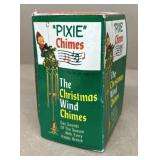 Vintage Christmas wind chimes in original box
