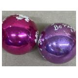 Little Bo Peep and snowman vintage Christmas