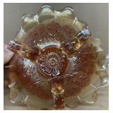 Carnival Glass Compote