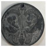 1888 Harrison and Morton political coin