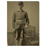 Civil War tin type