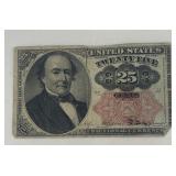 US 25 Cent fractional currency