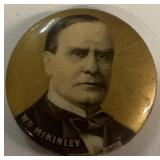 1900 McKinley political button