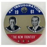 1961 John F. Kennedy and Lyndon B. Johnson