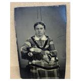 Tin type of lady