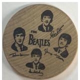 The Beatles wooden nickel