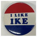 "I LIKE IKE" political button