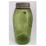 Early Green BALL 1/2gal Jar