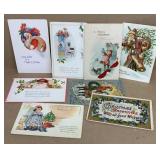 Christmas postcards
