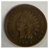 1903 Indian head penny