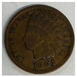 1901 Indian head penny